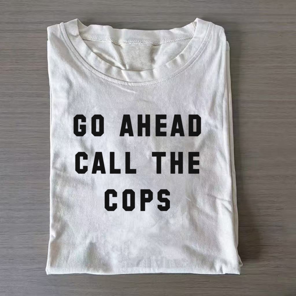 Sassy Bold Quote Text Casual T-shirt