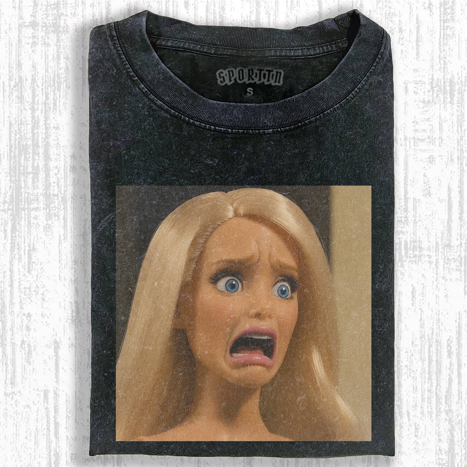 DOLL GIRL MEME T-SHIRT - Vintage Washed Apparel by VanceMade