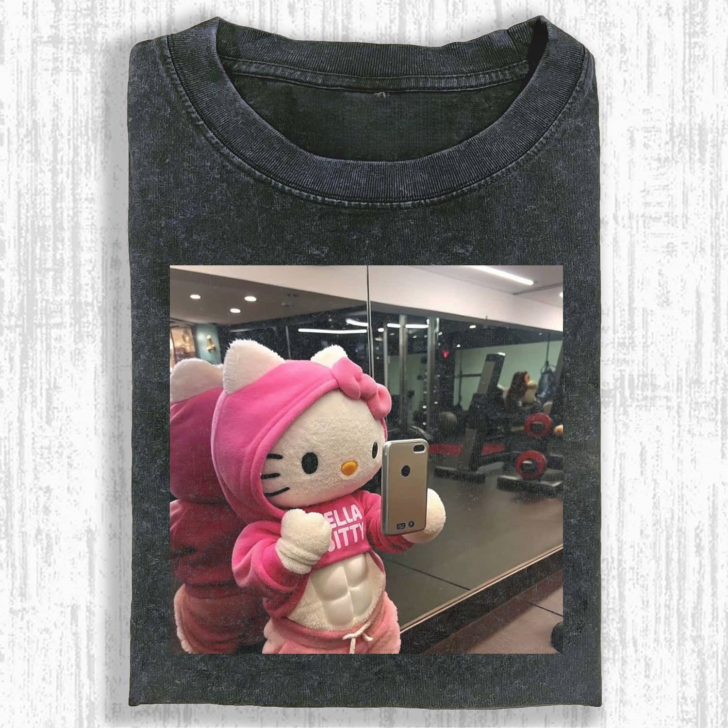 Fitness Version of Hello Kitty T-shirt