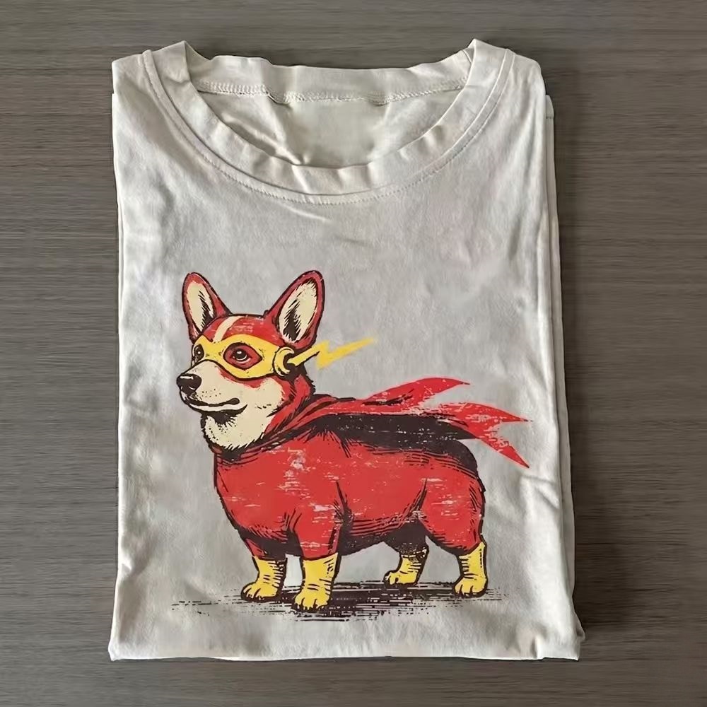 Corgi Superhero T-shirt