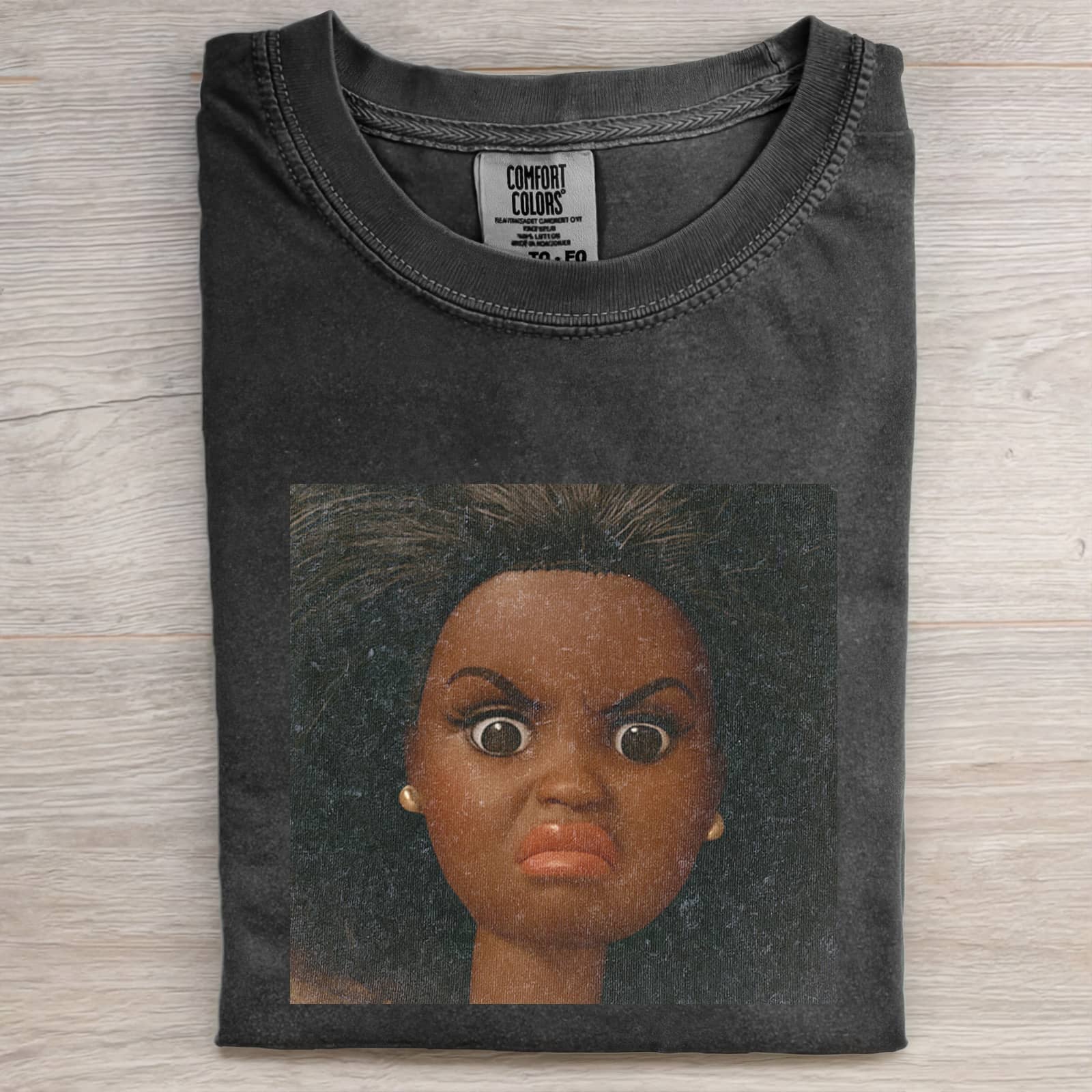 DOLL GIRL MEME T-SHIRT - Vintage Washed Apparel by VanceMade