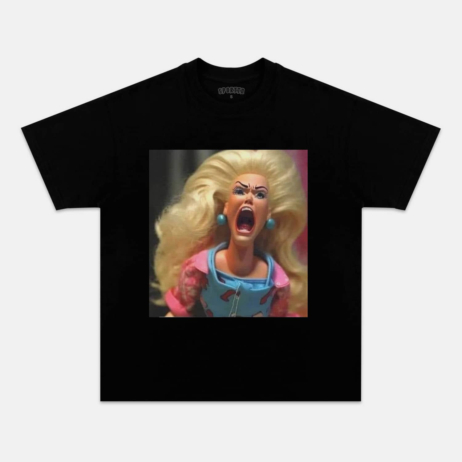 MOOD DOLL GIRL MEME T-SHIRT - Vintage Washed Apparel by VanceMade