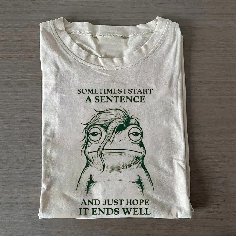 Funny Frog Quote T-shirt