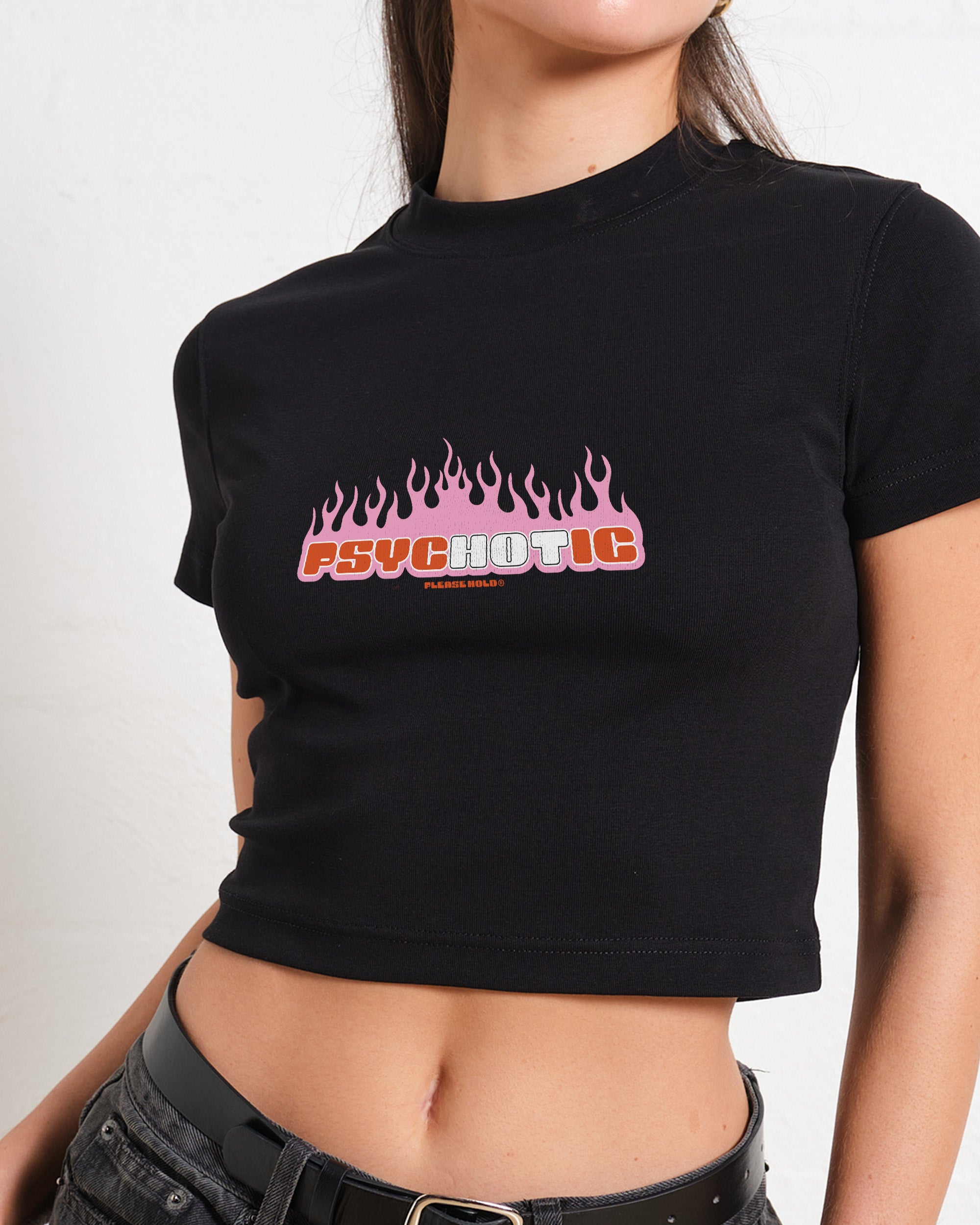 Psychotic Baby Tee - Vintage Washed Apparel by VanceMade