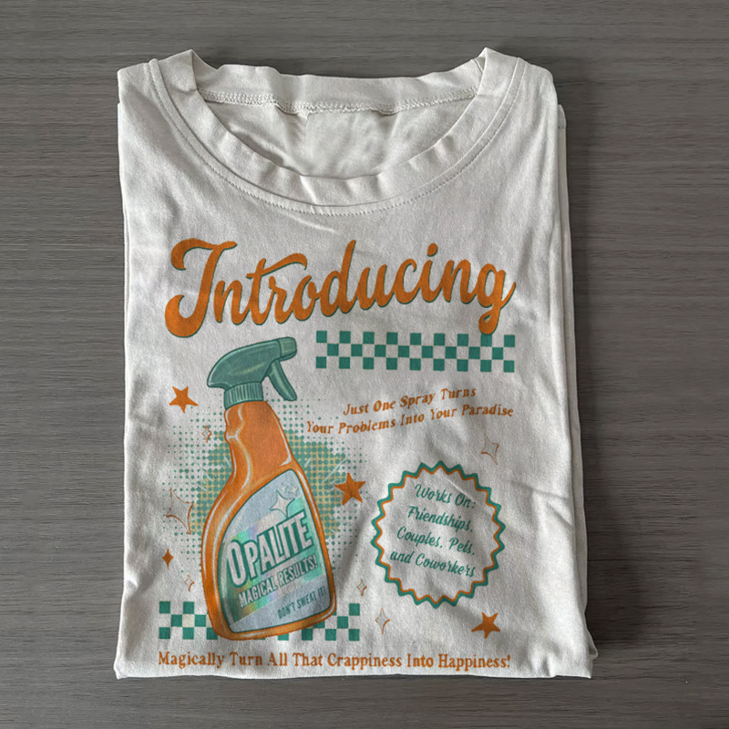 Retro Ad Style Graphic T-shirt - Vintage Washed Apparel by VanceMade