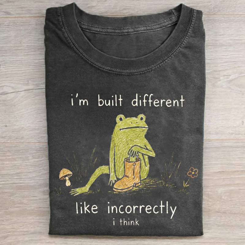 I’m Built Different Frog T-shirt