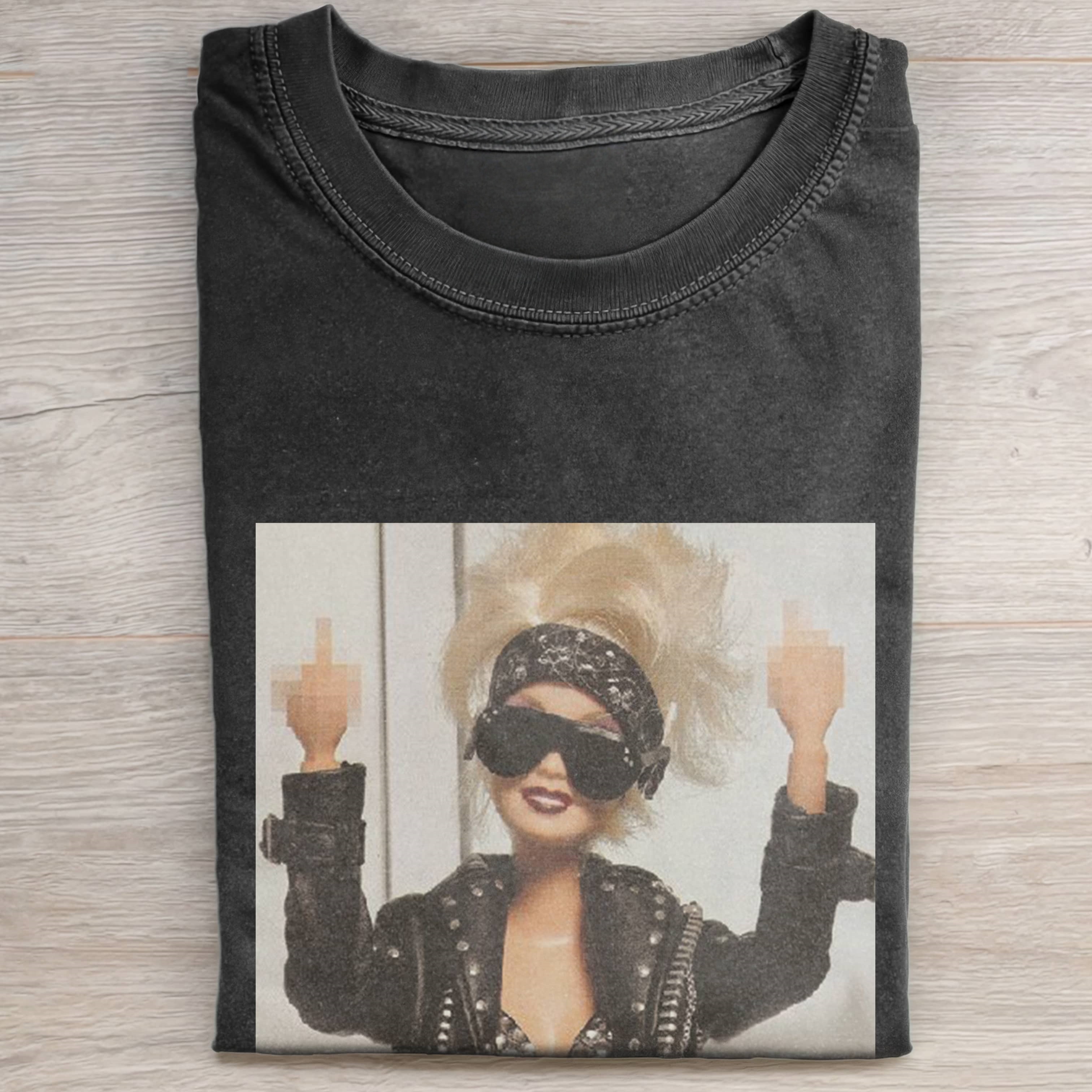 COLORFUL AND PERSONALIZED Funny Doll FaceCORE T-SHIRT