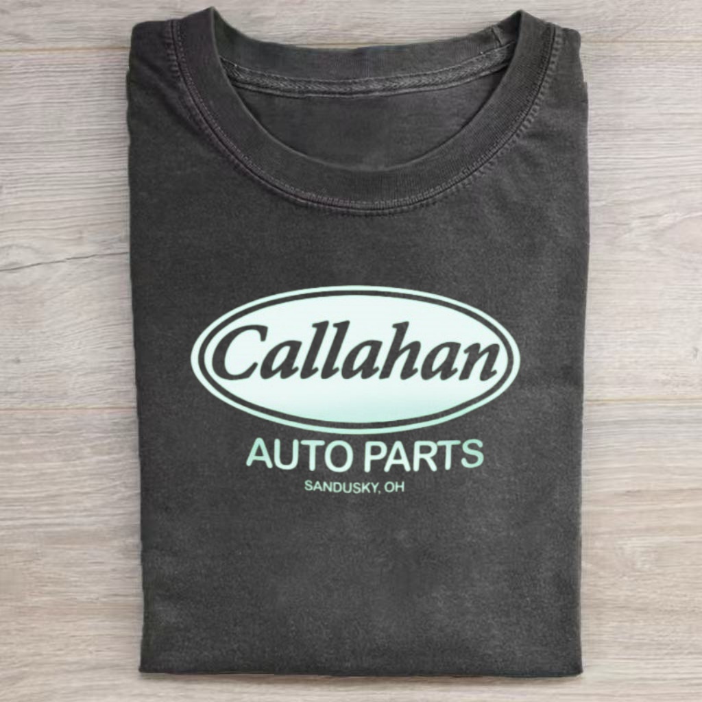 Vintage Auto Shop Retro Logo Graphic T-shirt