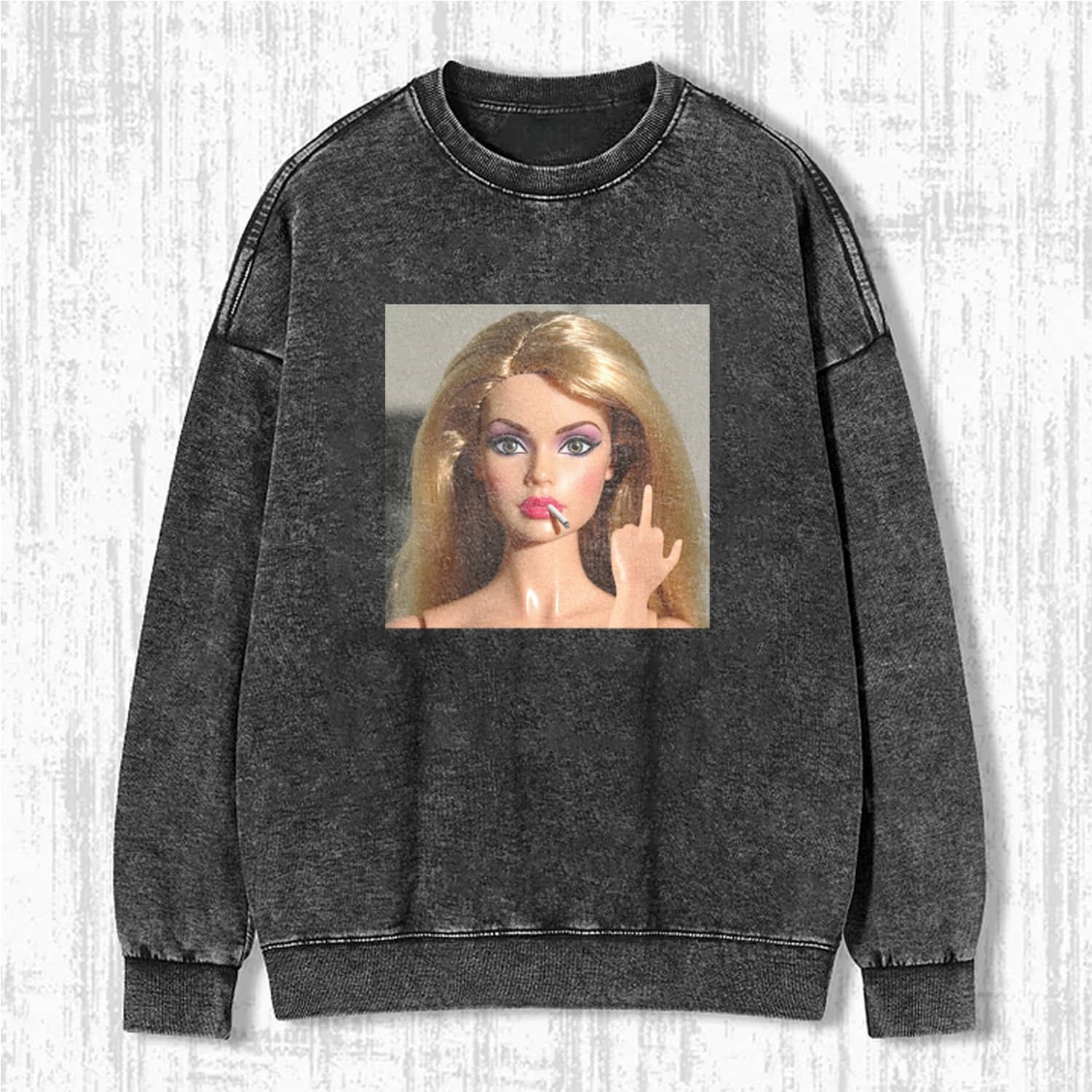 Funny Doll Face GIRL MEME T-SHIRT