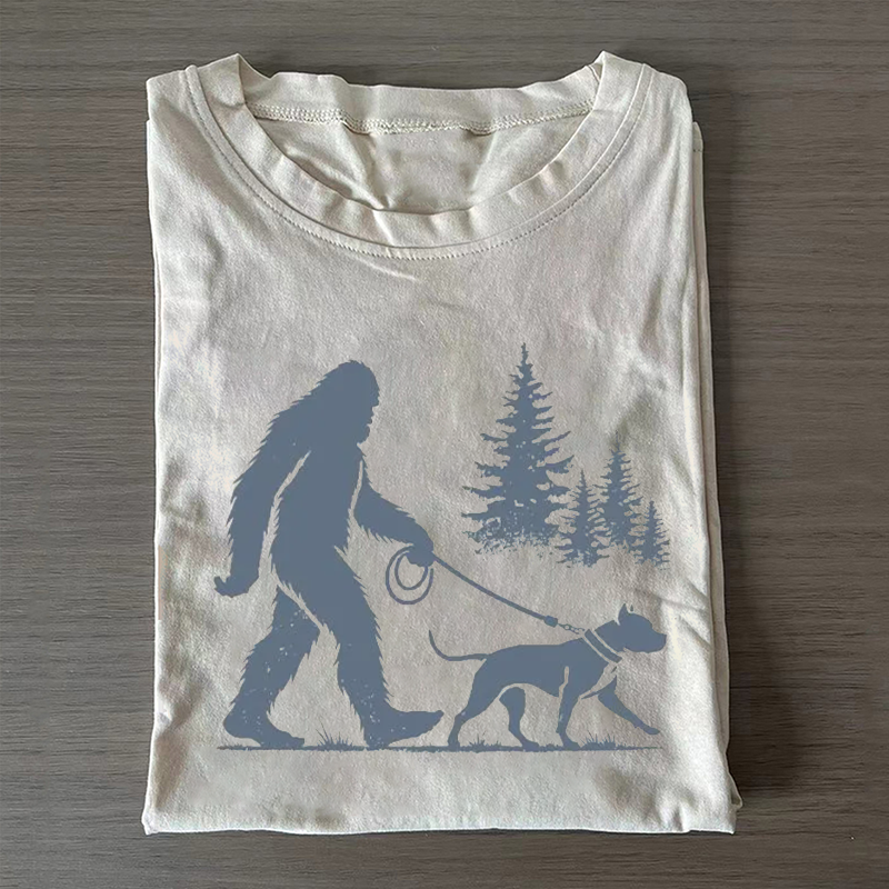 Funny Pitbull T-shirt-Vance
