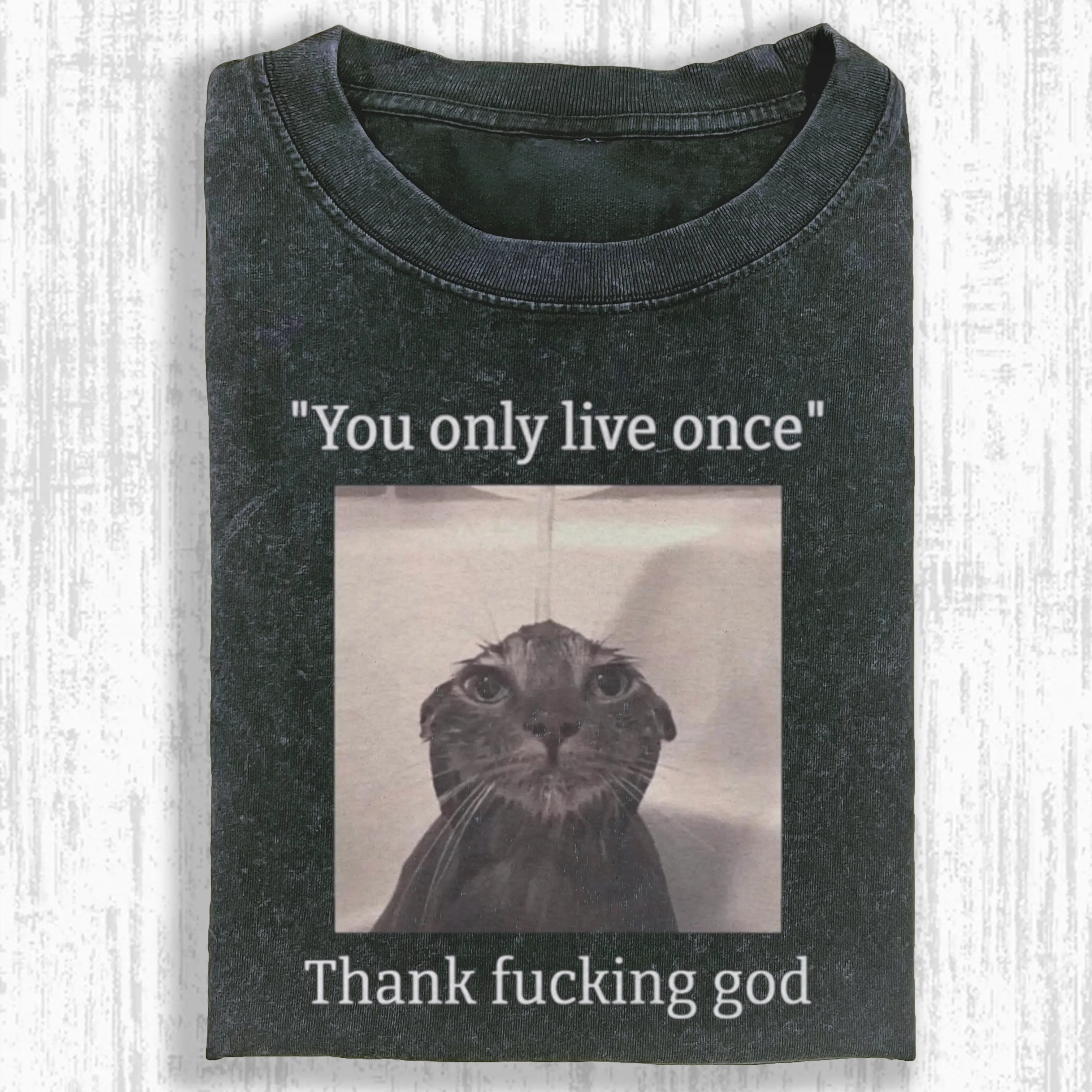 WACKY CAT  T-SHIRT