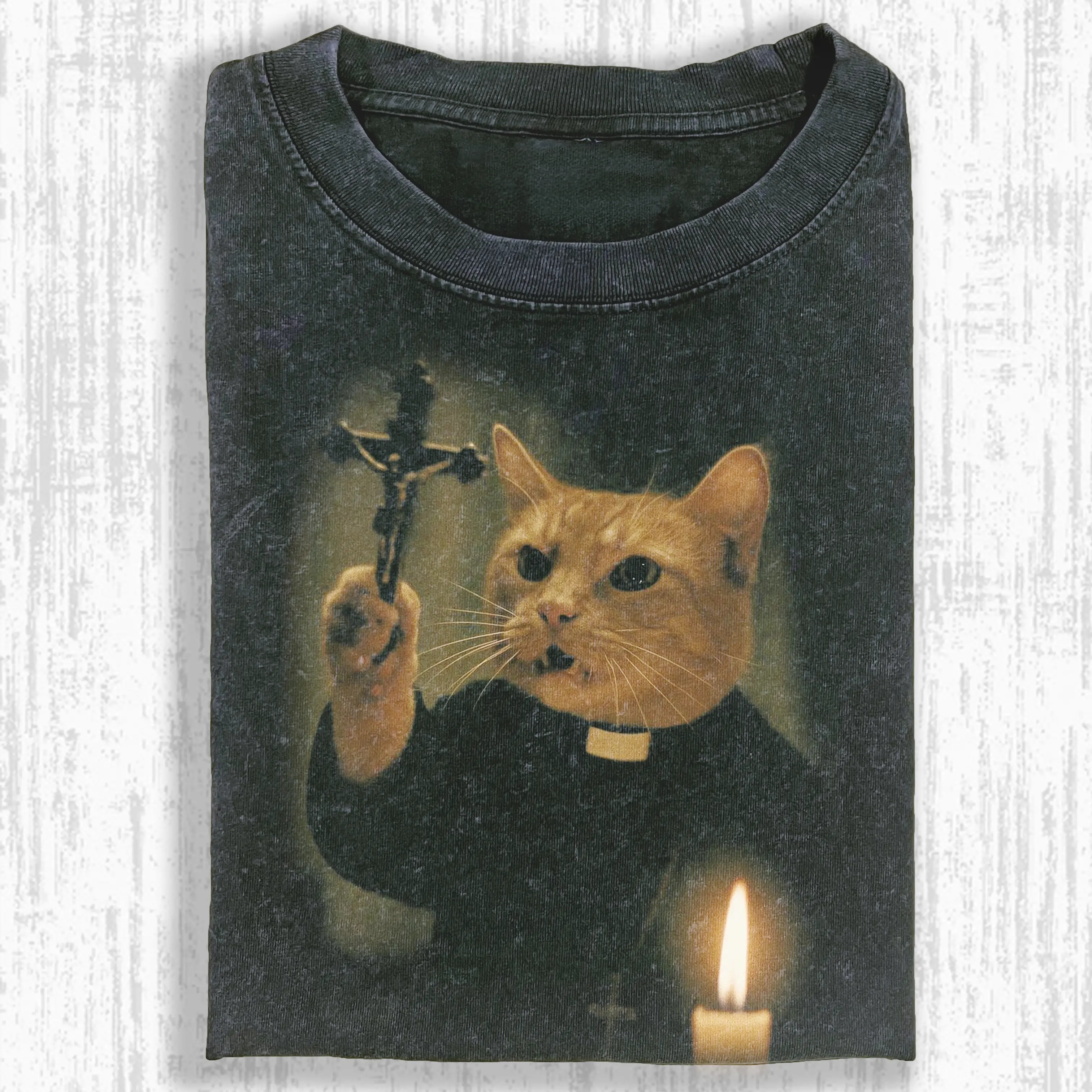 WACKY CAT  T-SHIRT