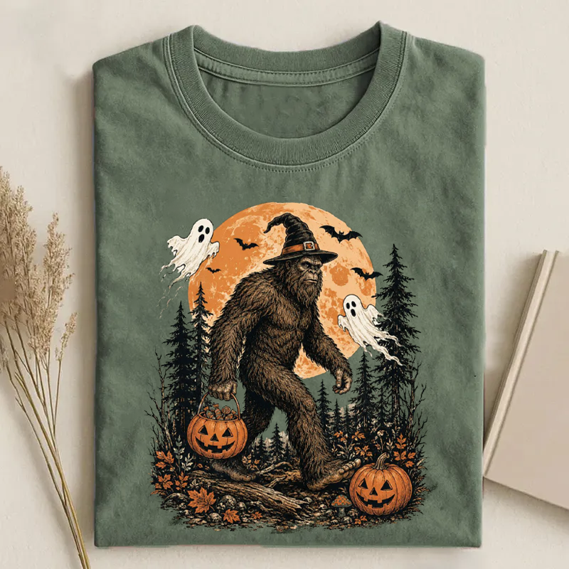 Bigfoot Halloween T-shirt