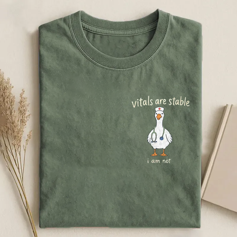 Vitals Are Stable I Am Not T-shirt