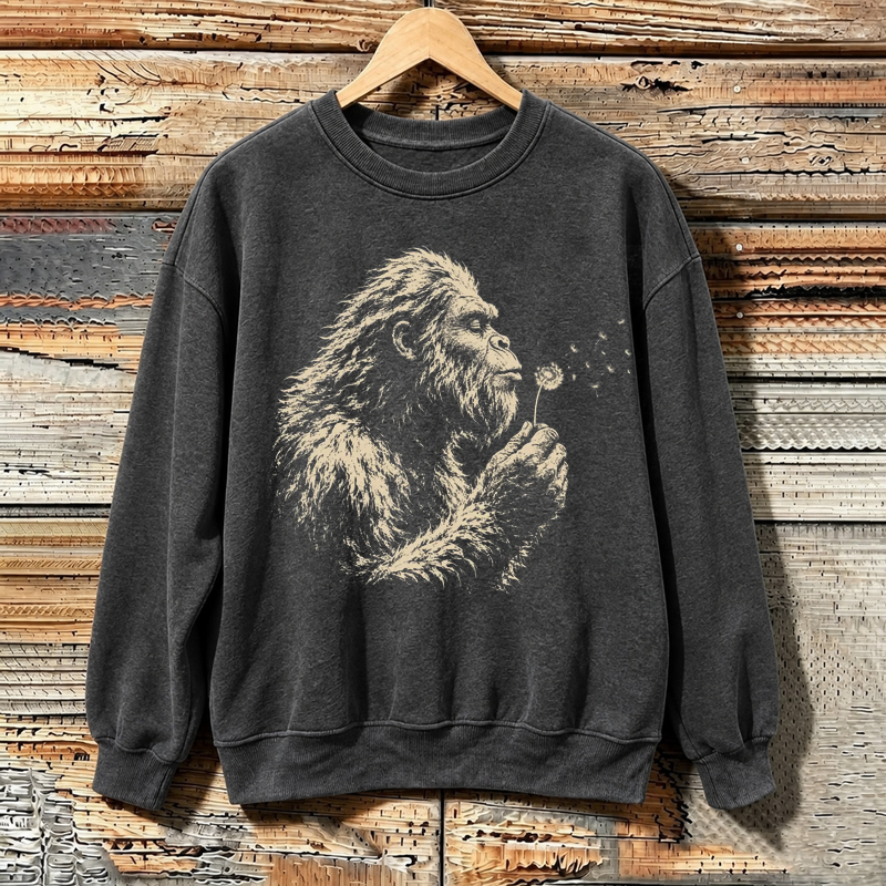Bigfoot Dandelion Sweatshirt