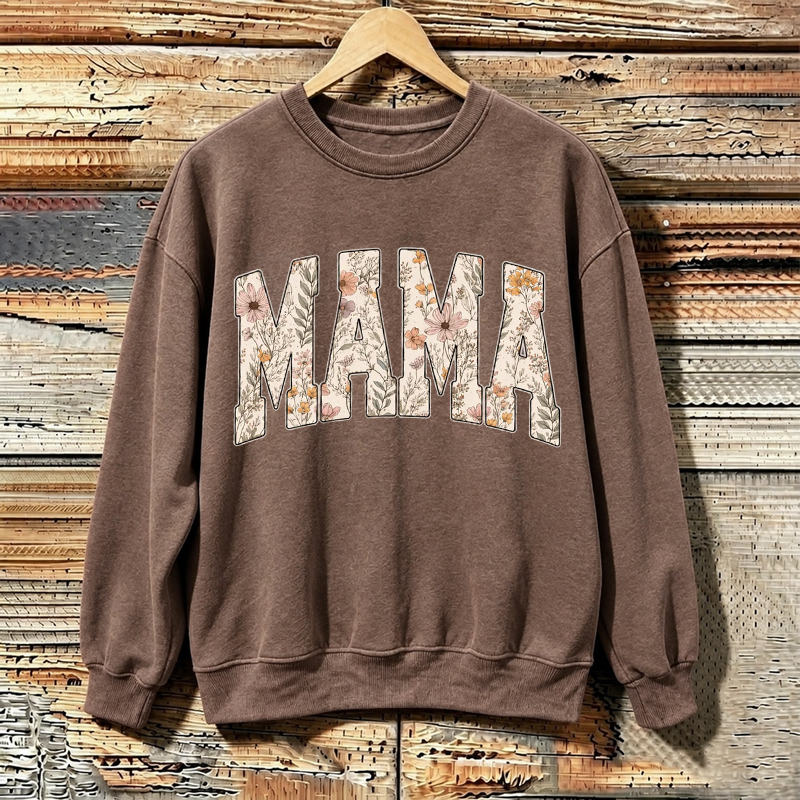 Vintage Floral Mama Sweatshirt