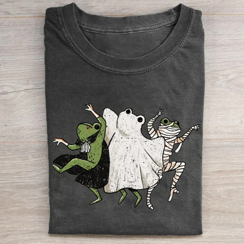 Spooky Frog Ghost Shirt