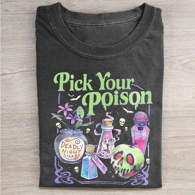 Pick Your Poison Vintage T-shirt