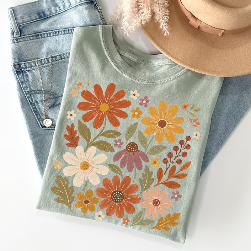 Fall Wildflower T-shirt