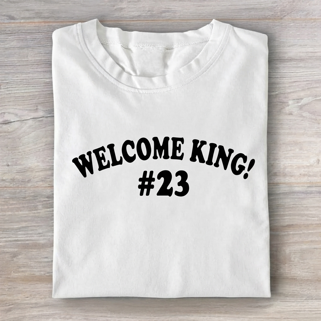 Welcome King #23 T-Shirt