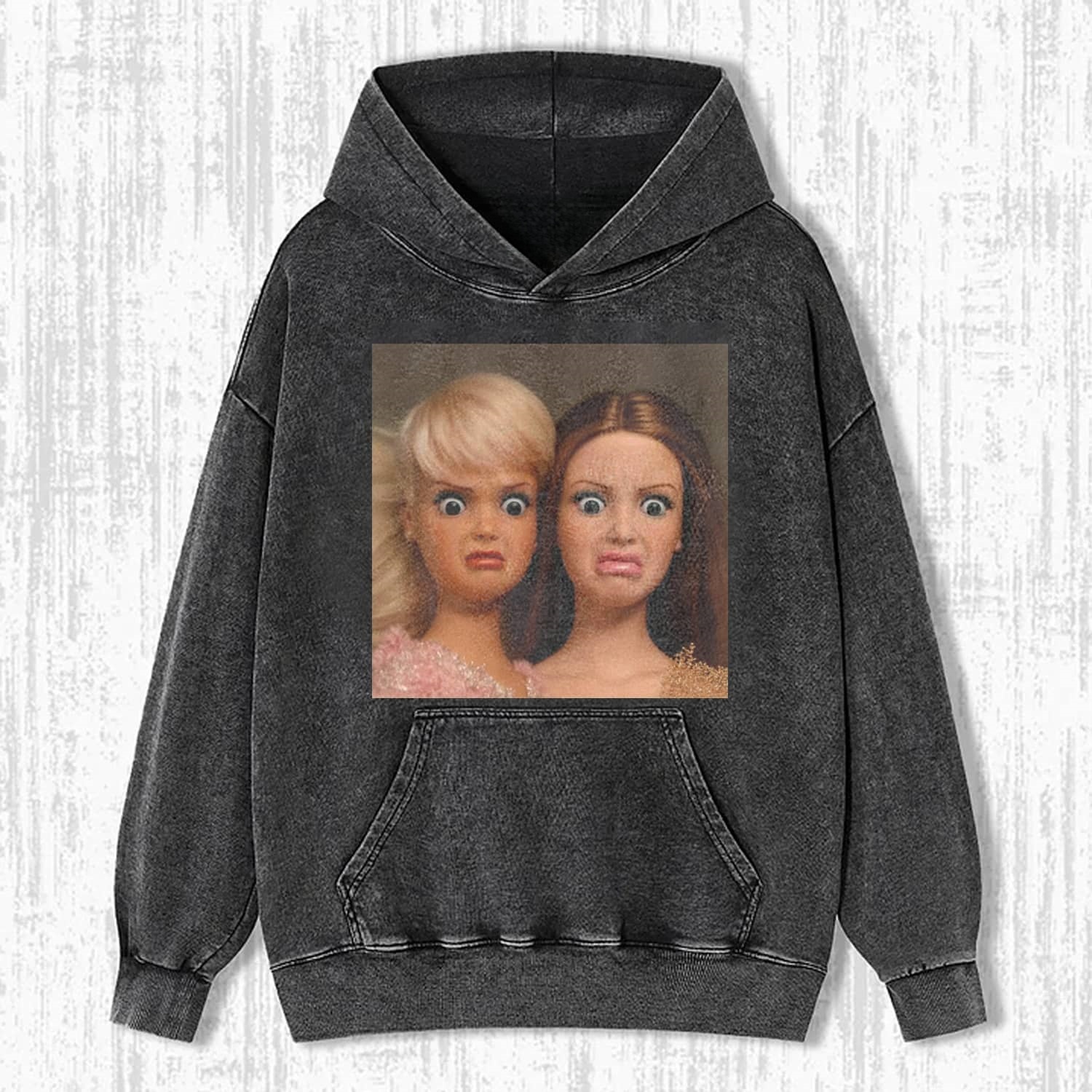 HATE Funny Doll Face MEME ICON TEE