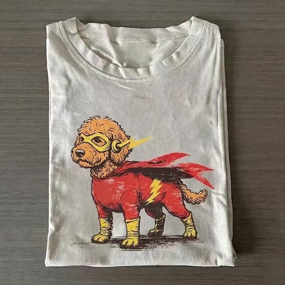 Poodle Superhero T-shirt