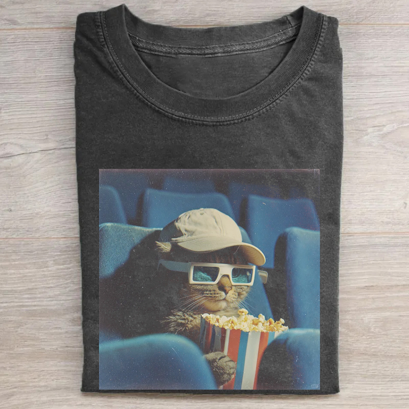 Funny Graphic T-shirt - Vintage Washed Apparel by VanceMade