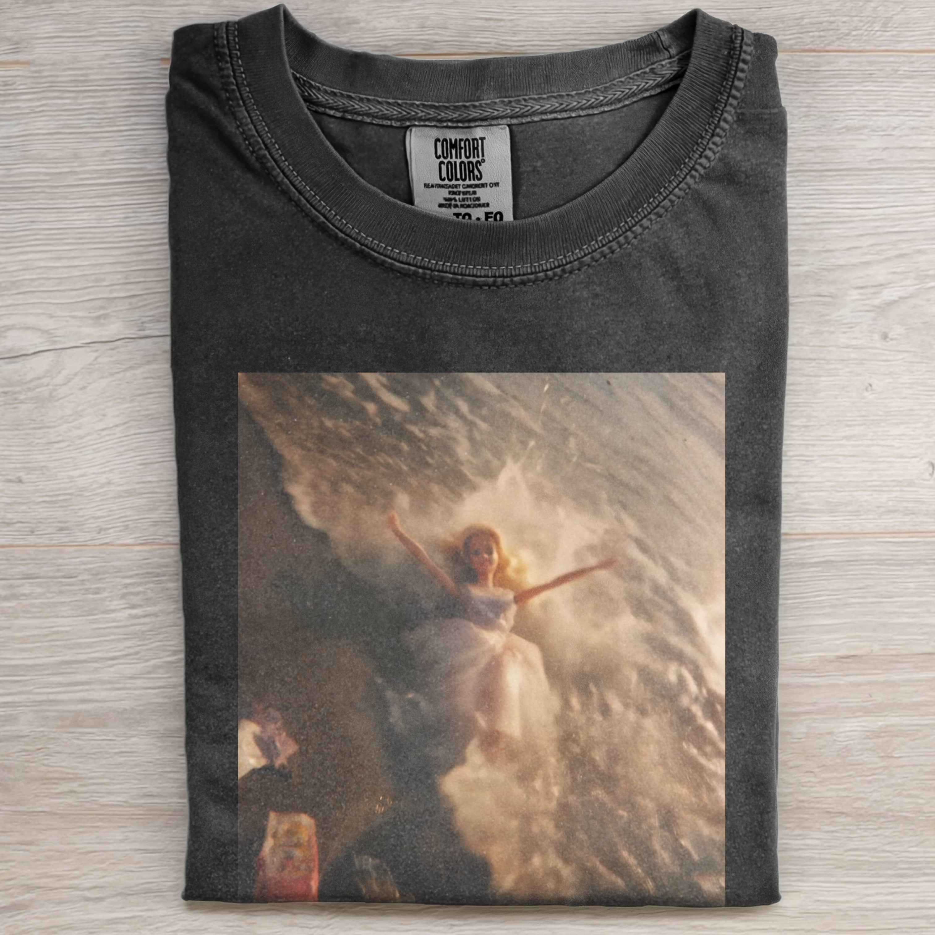 THE WAVES SWEPT AWAY THE Funny Doll FaceCORE TEE - Vintage Washed Apparel by VanceMade