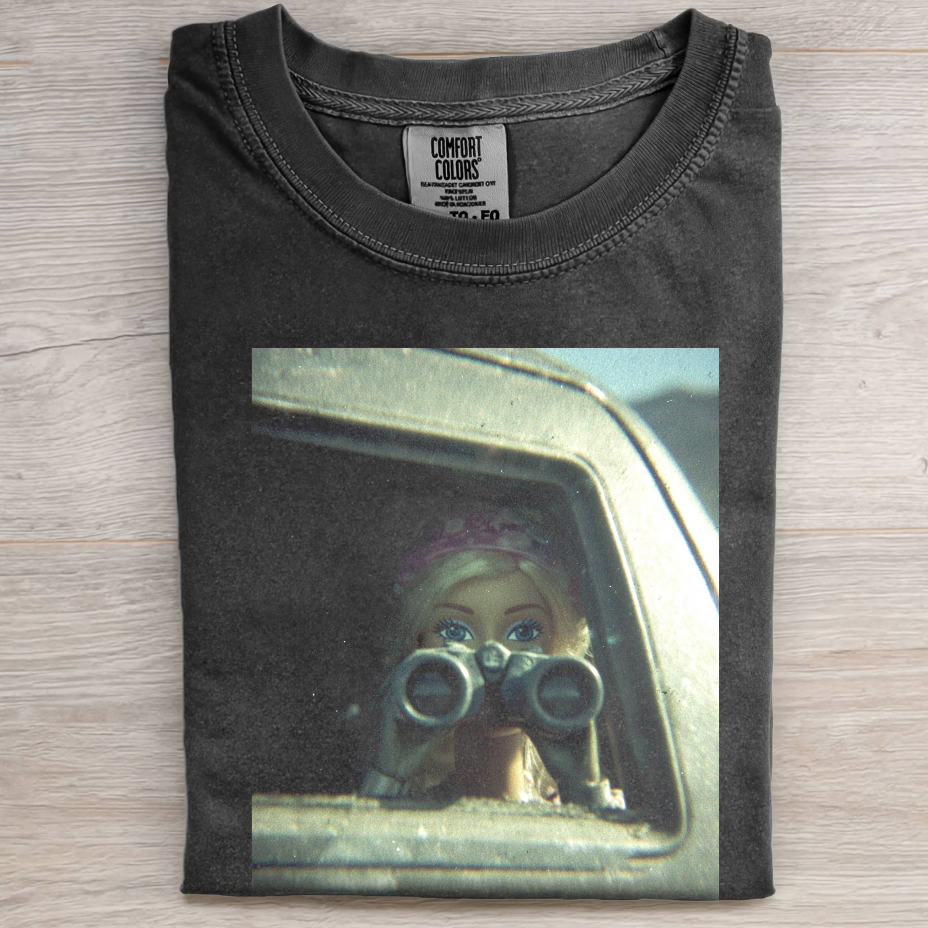 CANDID PHOTOS OF PERSONALIZED Funny Doll FaceCORE TEE - Vintage Washed Apparel by VanceMade