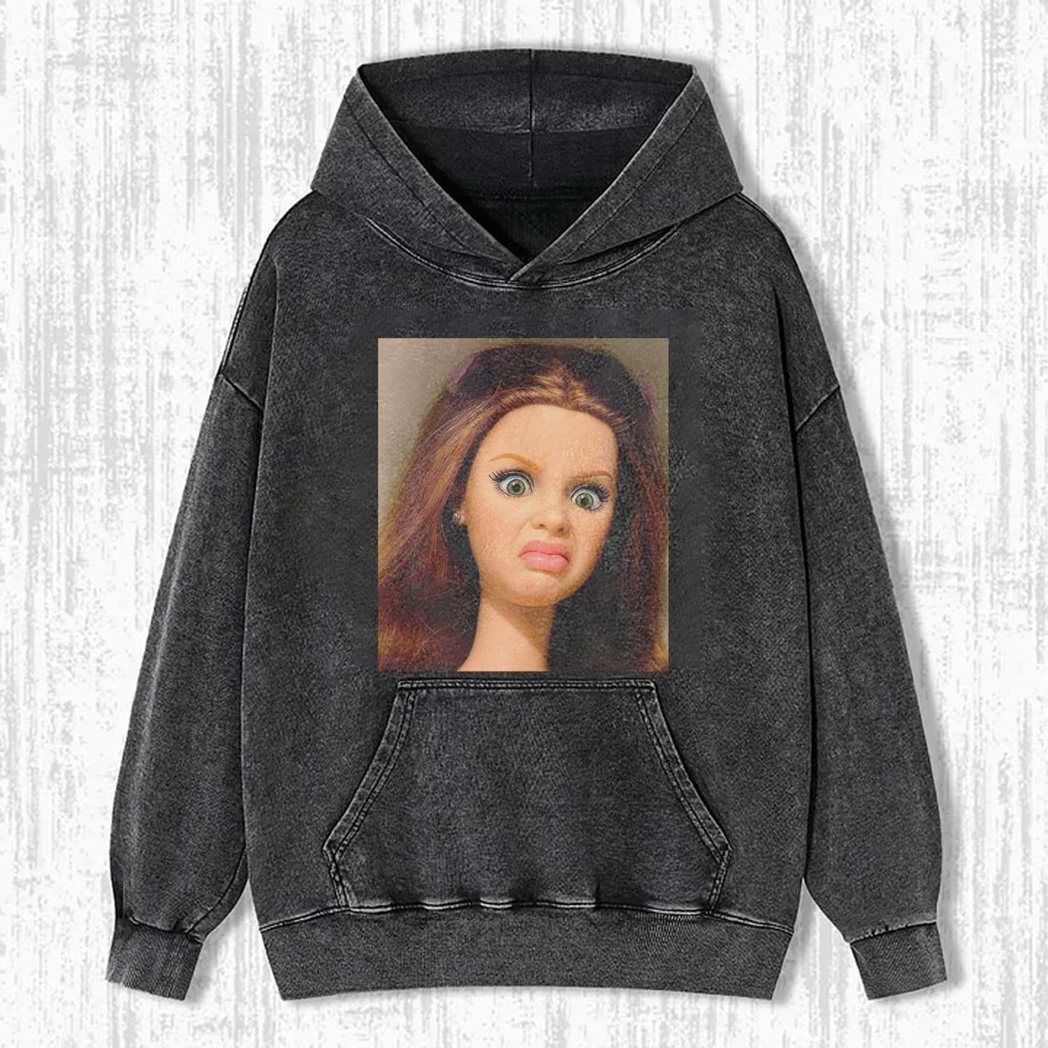 HATE Funny Doll Face MEME ICON TEE