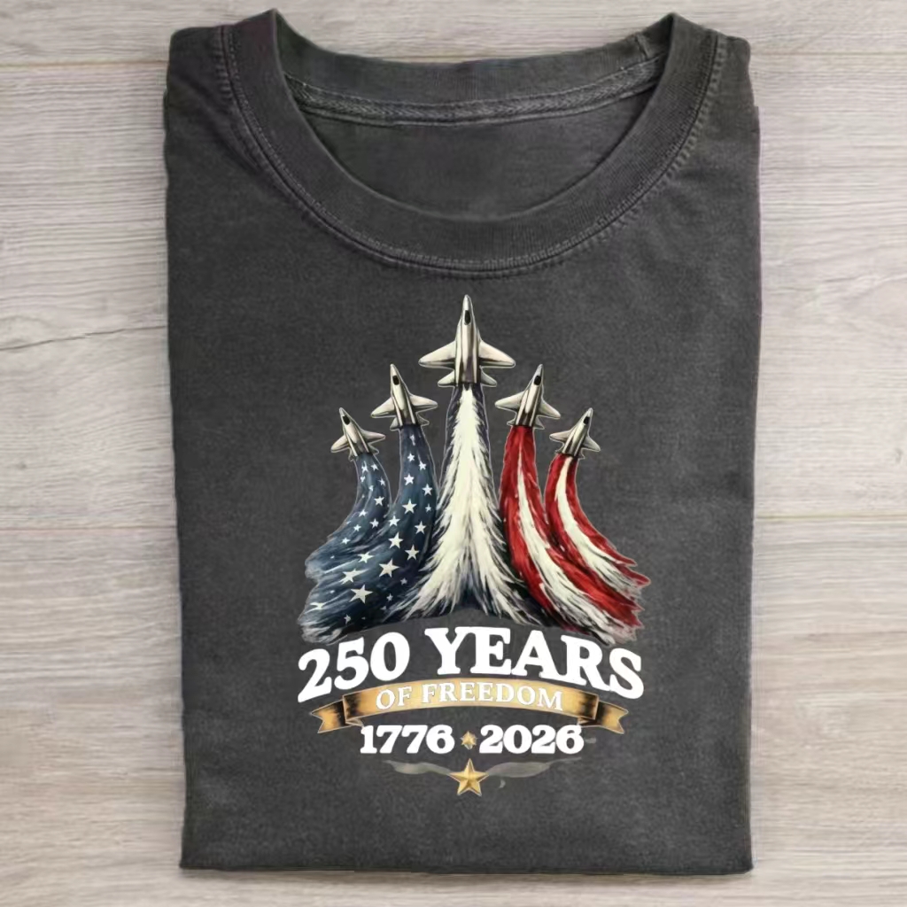 Freedom Jet Flag T-Shirt