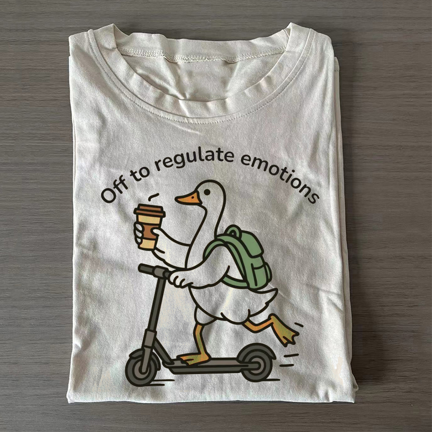 Off to Regulate Emotions T-shirt-Vance