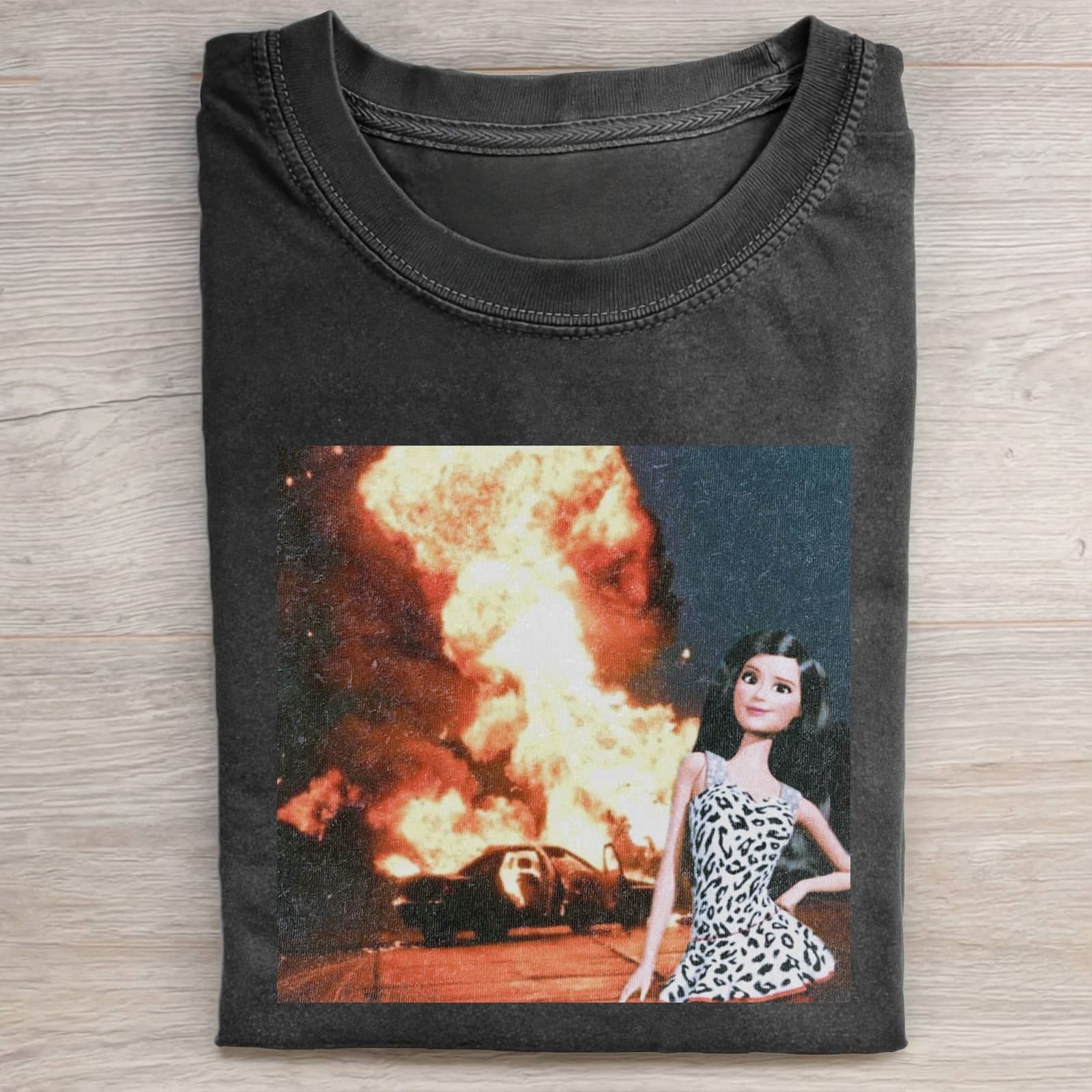 MOOD DOLL GIRL MEME T-SHIRT