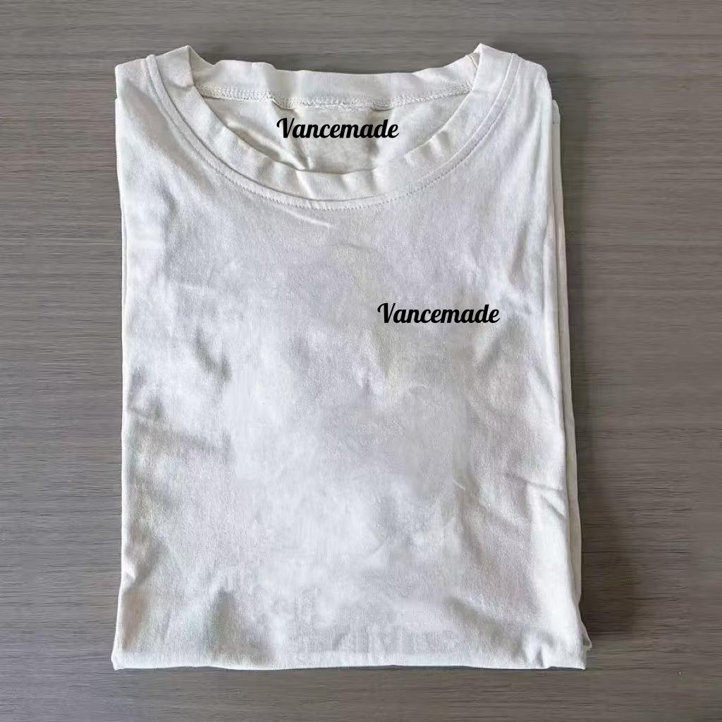 Vancemade Vintage Style 100% Cotton Washed T-Shirt