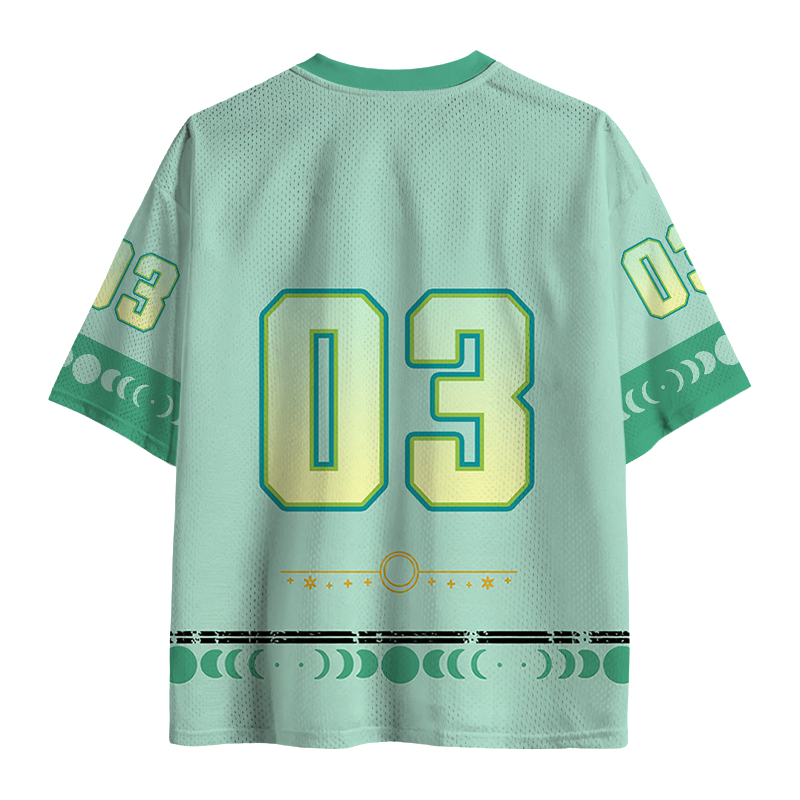 Drugs Not Hugs Mesh Jersey - Vintage Washed Apparel by VanceMade