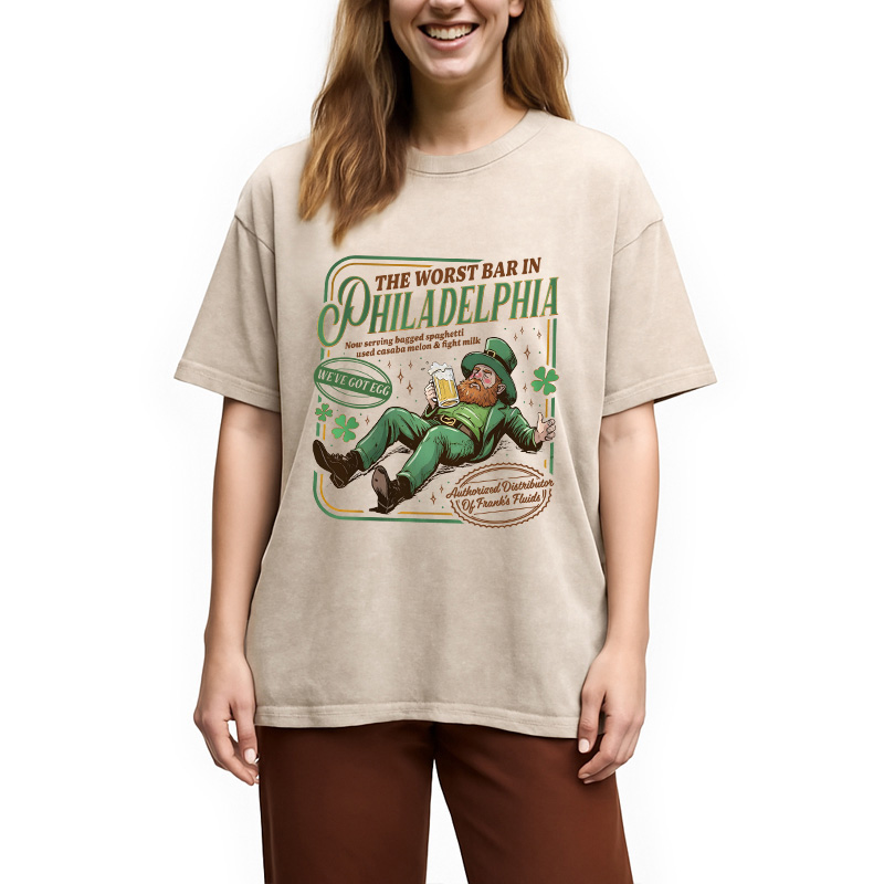 Paddy's Irish Pub Washed T-Shirt - Vintage Washed Apparel by VanceMade