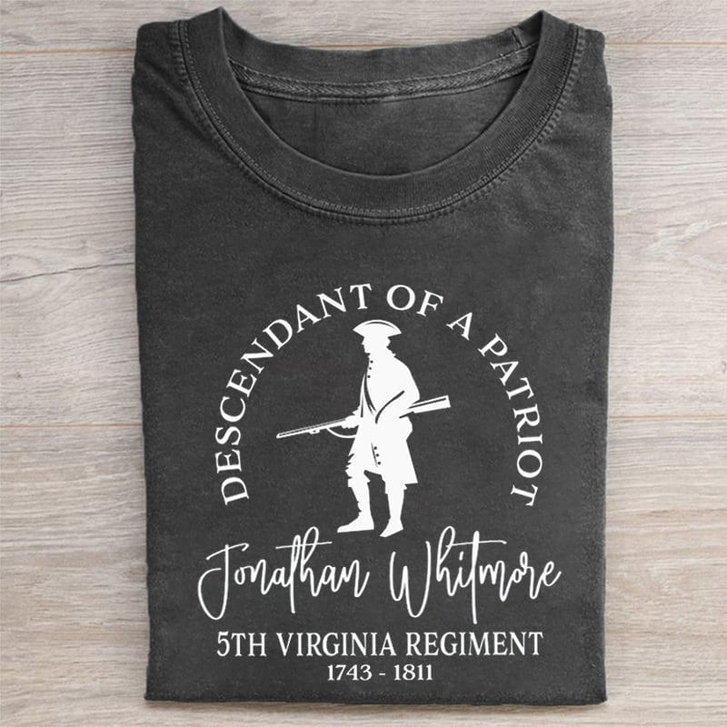 Comfort Descendant of a Patriot Shirt