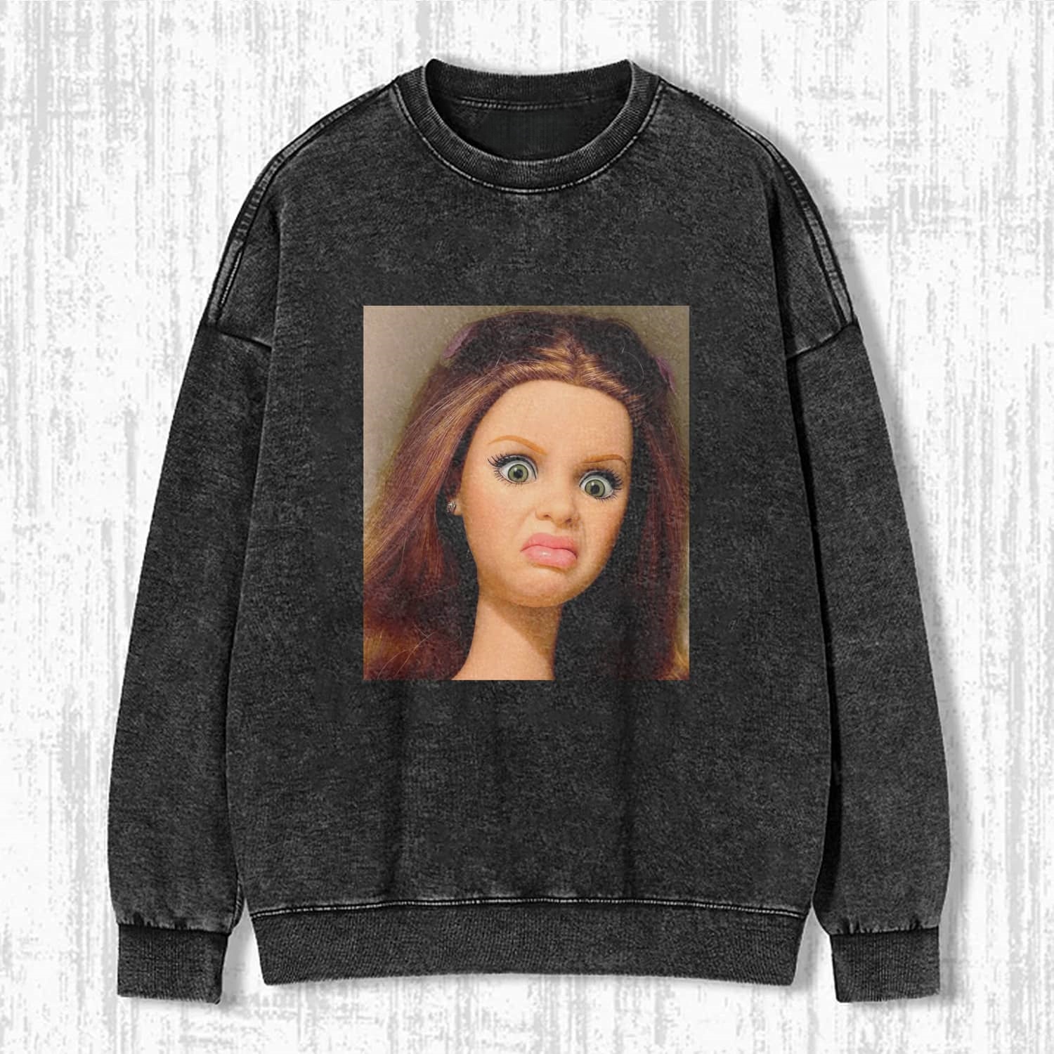 HATE Funny Doll Face MEME ICON TEE