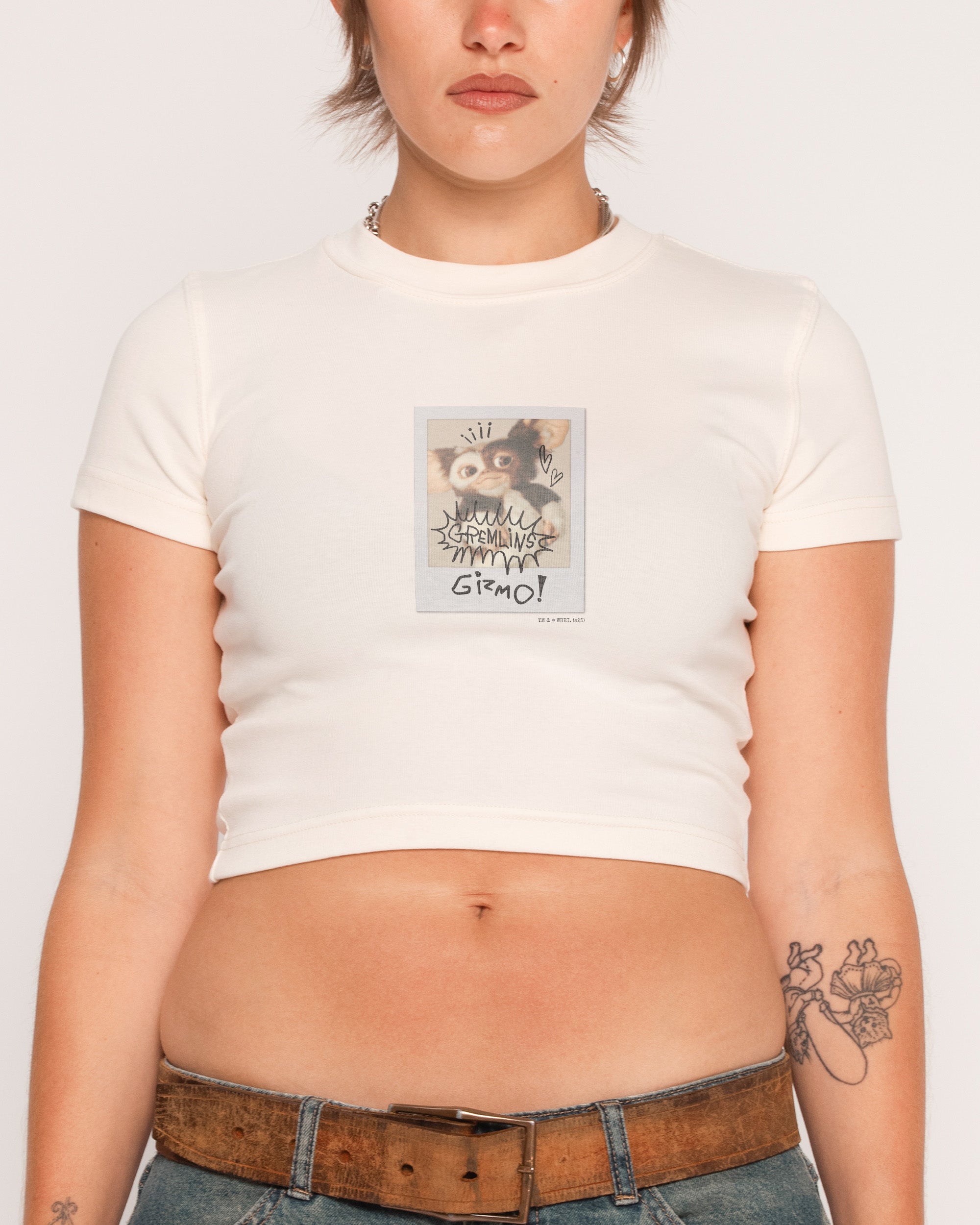 Gizmo Polaroid Baby Tee - Vintage Washed Apparel by VanceMade
