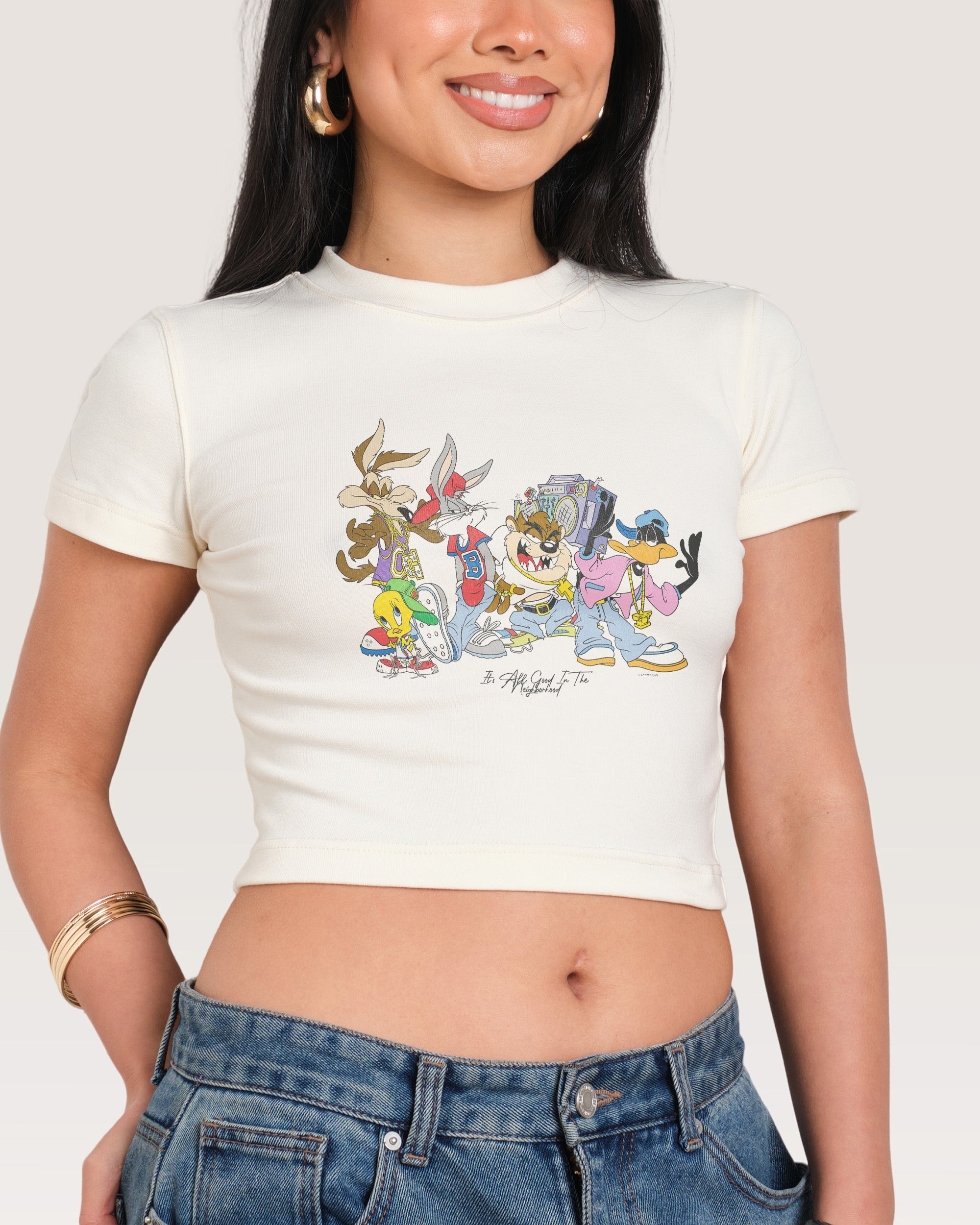 It’s All Good in the Neighborhood Baby Tee-Vance