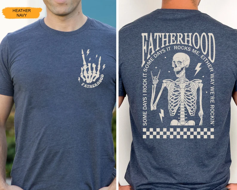 ShawnCraft® Official: Fatherhood T-shirt - Premium Breathable Cotton Apparel