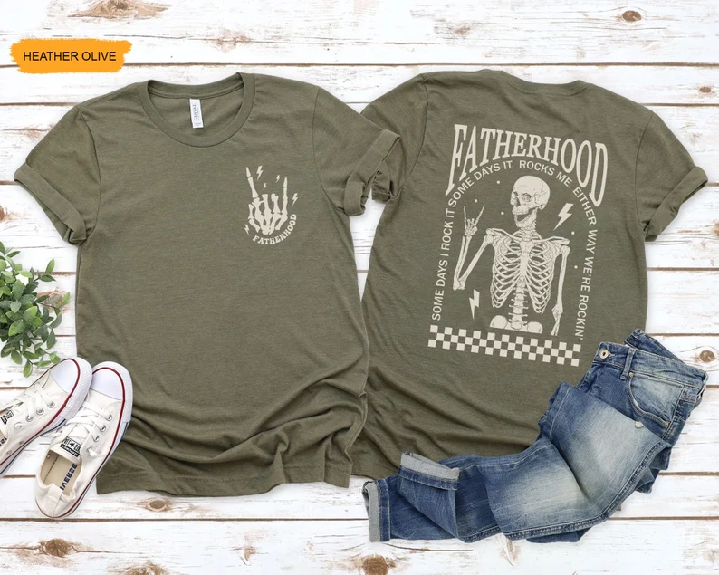 ShawnCraft® Official: Fatherhood T-shirt - Premium Breathable Cotton Apparel