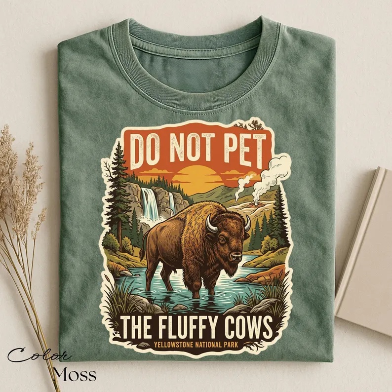Do Not Pet The Fluffy Cows T-Shirt