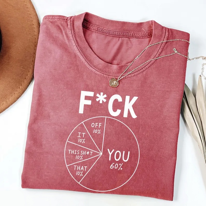 60 Percent Funny Pie Chart T-Shirt