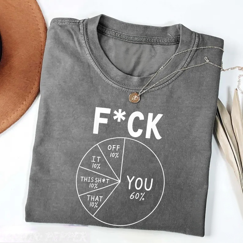 60 Percent Funny Pie Chart T-Shirt