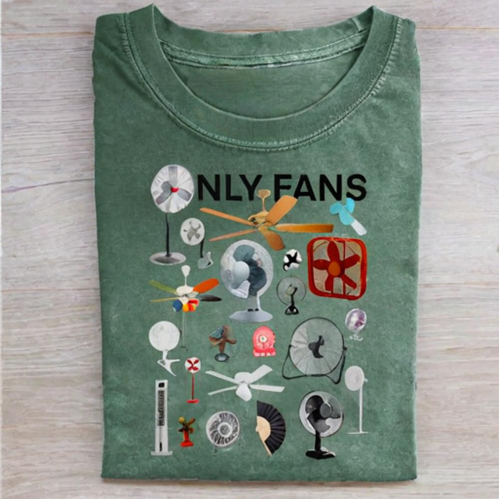 Only Fans T-shirt - Vintage Washed Apparel by VanceMade
