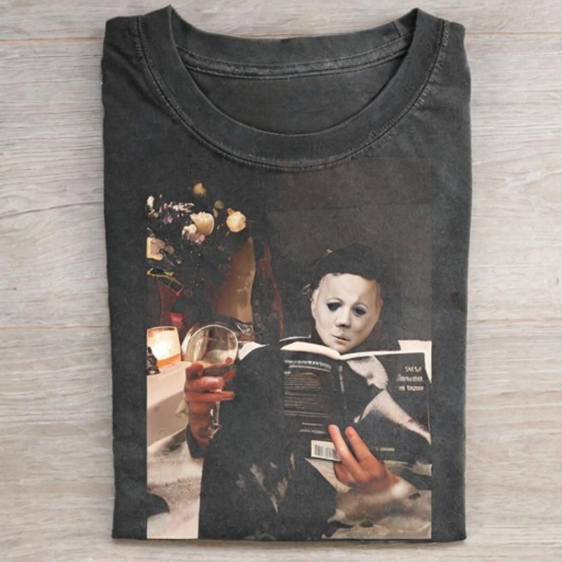 Vintage Horror Graphic T-shirt - Vintage Washed Apparel by VanceMade
