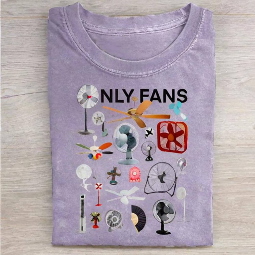 Only Fans T-shirt - Vintage Washed Apparel by VanceMade