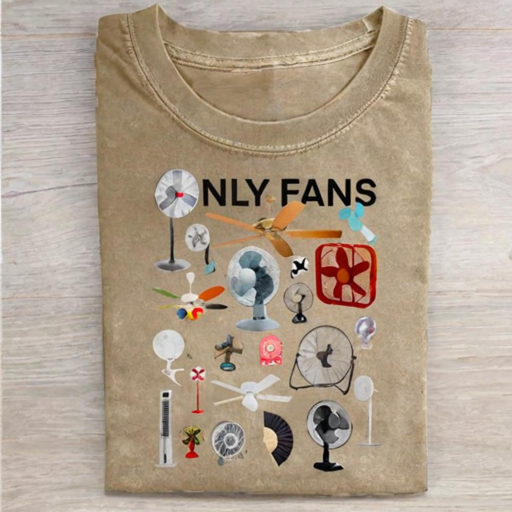 Only Fans T-shirt - Vintage Washed Apparel by VanceMade