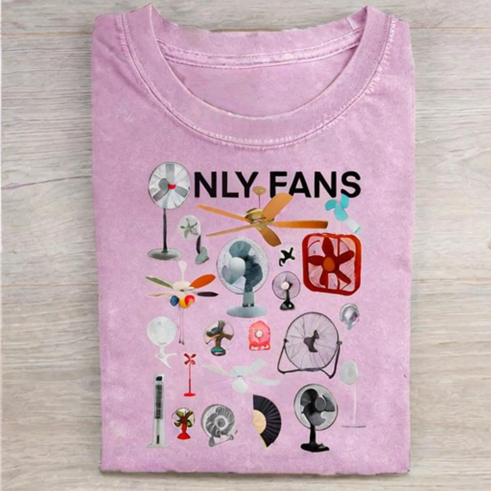 Only Fans T-shirt - Vintage Washed Apparel by VanceMade